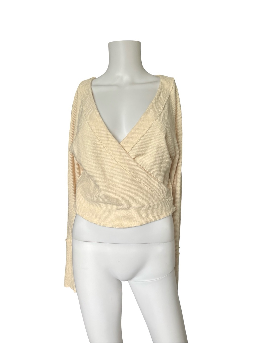 We the Free People Lupine Tee in Sugar Cookie Neutral Ballet Womens Size Small